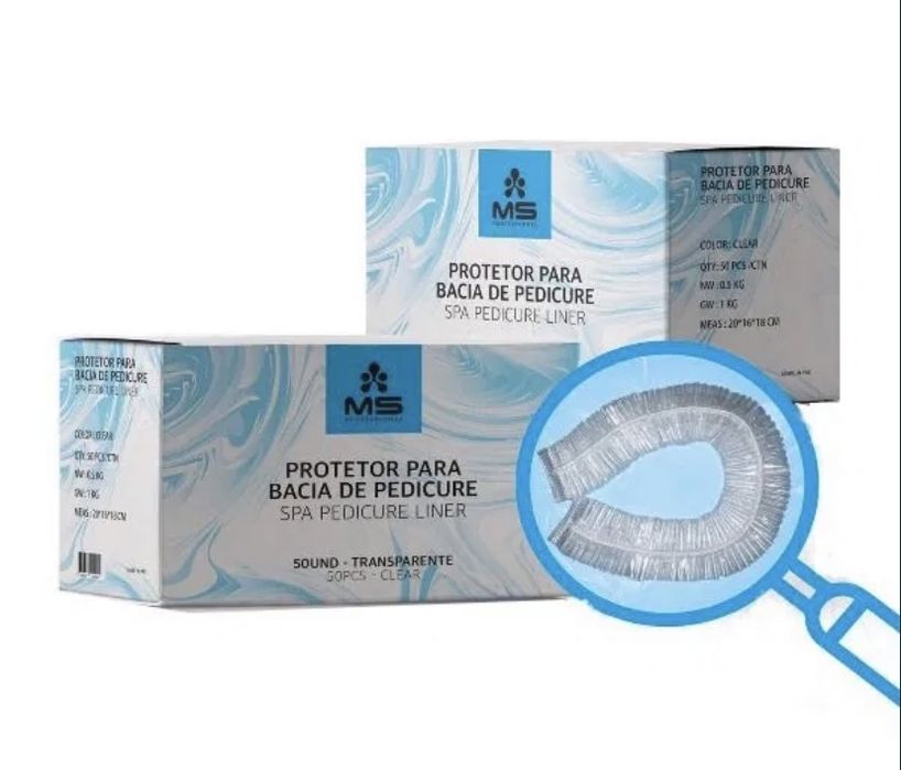 Protetor bacia pedicure