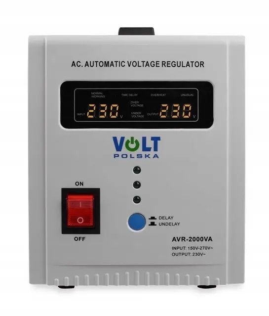 Акція! Volt Polska AVR 2000VA стабілізатор 220В
