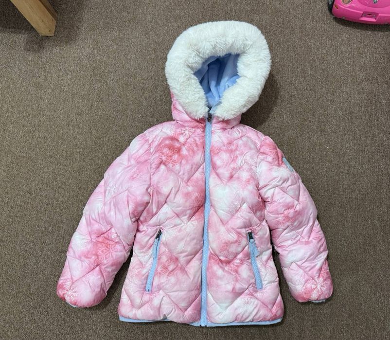 Куртка на 5 6 лет фиолетовая демисезонная даром ветровка