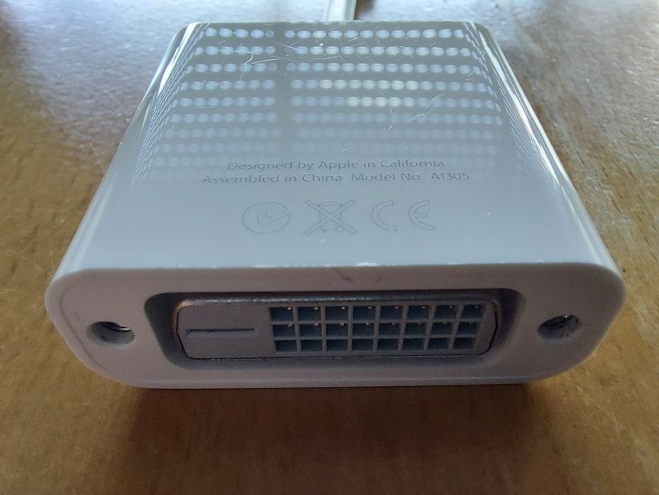Apple Mini DisplayPort to DVI Adapter