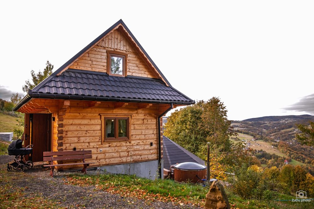 Stylowy domek 8-osobowy, doskonały na każdą okazję