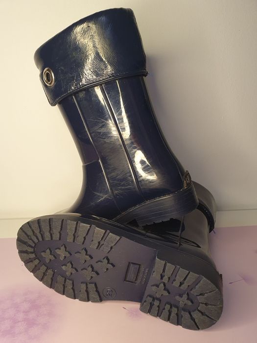 Galochas criança azul