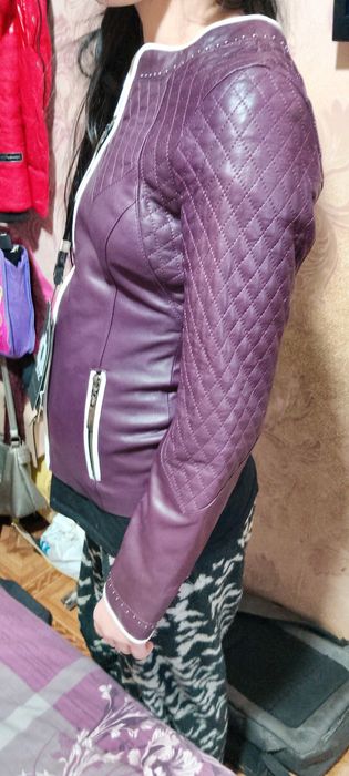 Куртка кожаная .