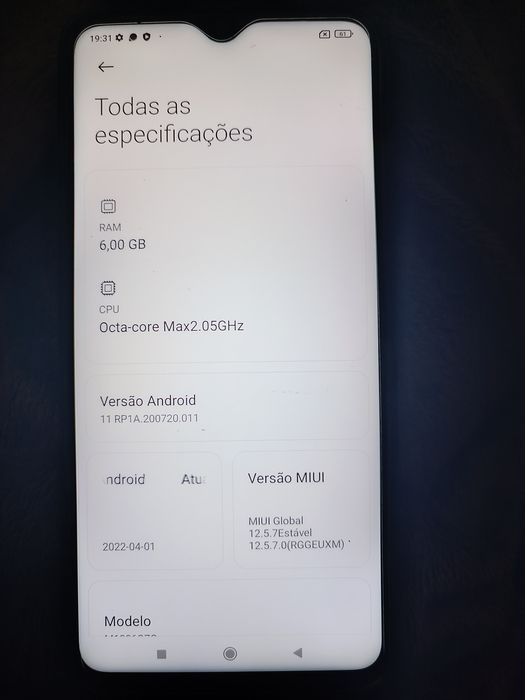 Xiaomi Redmi Note Pro 8 - 6GB RAM