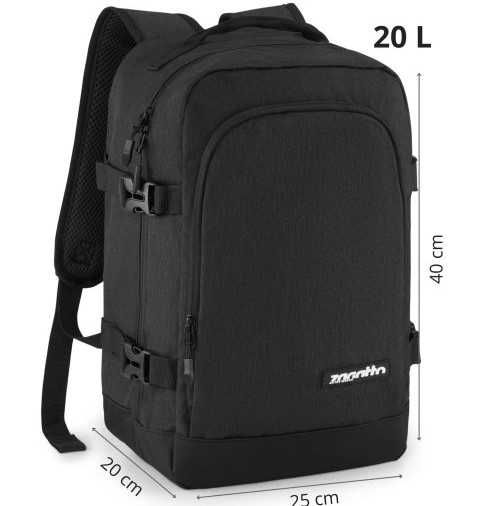 Plecak do samolotu podróżny RYANAIR 40x20x25 bagaż podręczny lekki