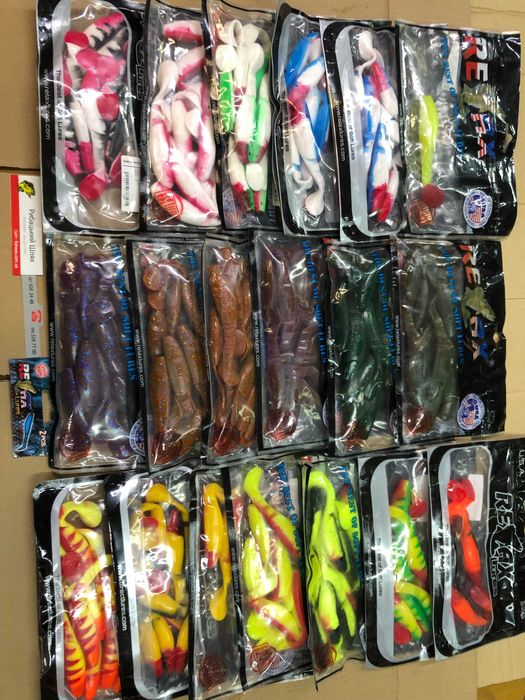 Силикон Relax,Mann's,Lucky John,Keitech и другой