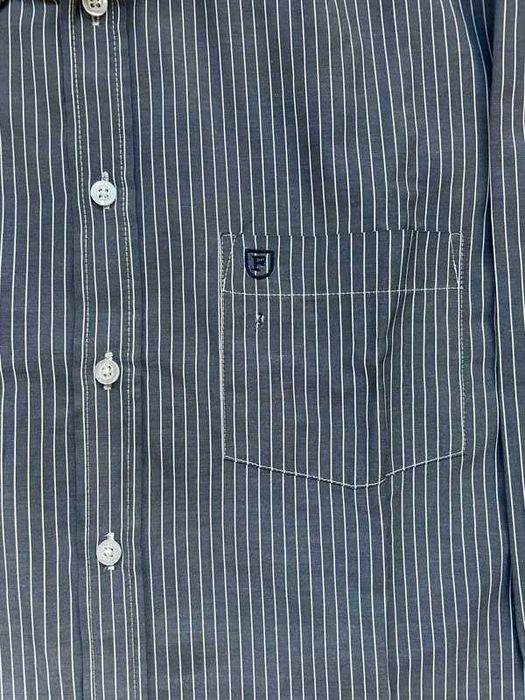 Camisa cinzenta às riscas - Fer A Fer - L