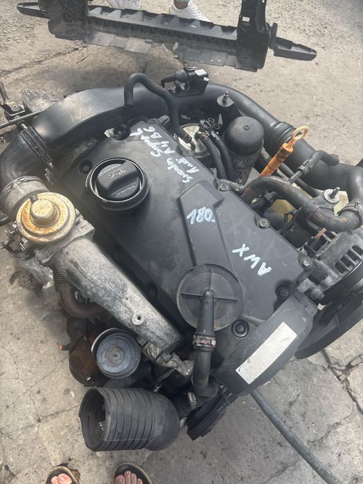 Мотор двигун 1.9 тді AWX суперб ауді а4 Б7