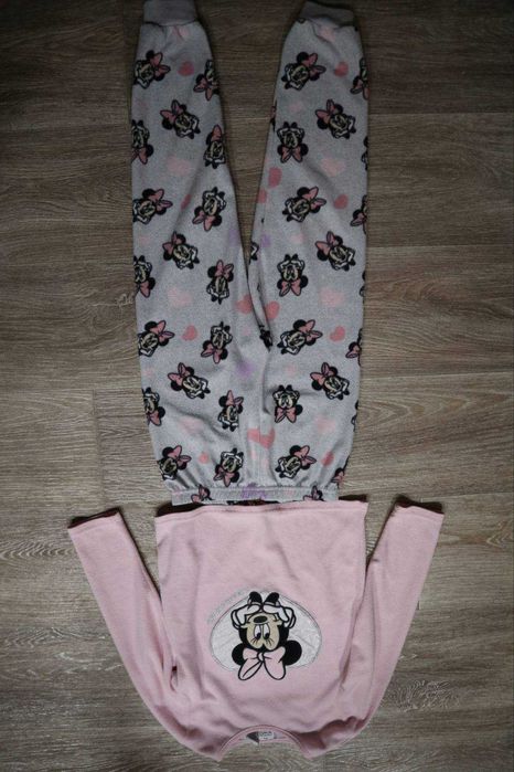 Флісова піжамка на дівчинку 7-8 років, зріст 128