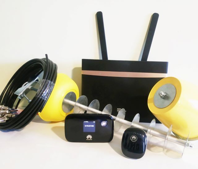 Комплект 4g вайфай router модем антена Huawei r216(e5573) с з антеной