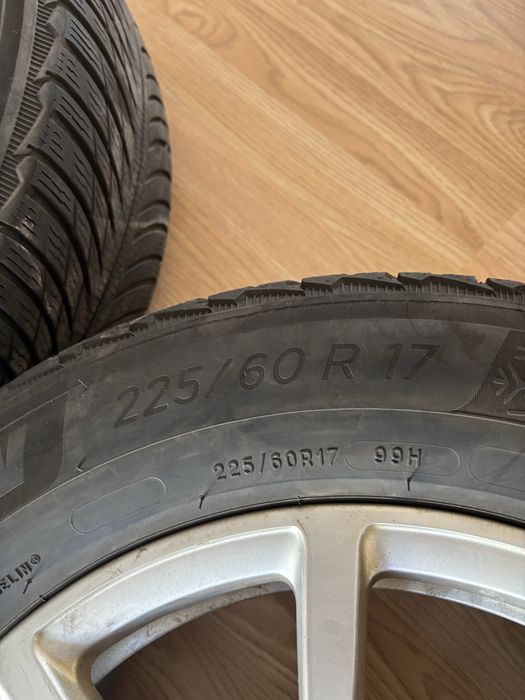Jantes 17' Originais Audi C/Pneus Inverno Michelin 225/60 R17 (5x112)