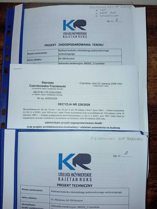 Działka budowlana z pozwoleniem na budowę oraz projektem (można od razu budować) - Widok 4