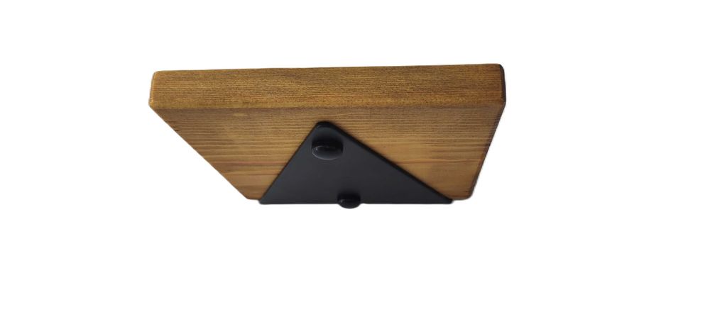 Półka Wisząca Drewniana LOFT Kwietnik ścienna 15x15
