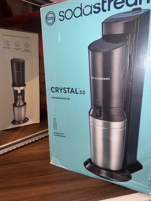SODASTREAM CRYSTAL  3.0• zwroty z Niemiec • Idealne na prezent