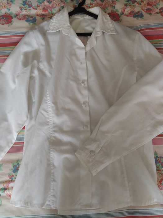 Gloss Eiko Paris c/oferta Camisa branca senhora 38/M