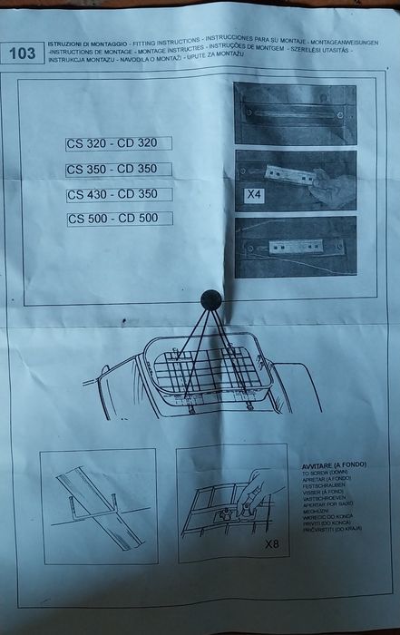 Mala tejadilho walmec cs320