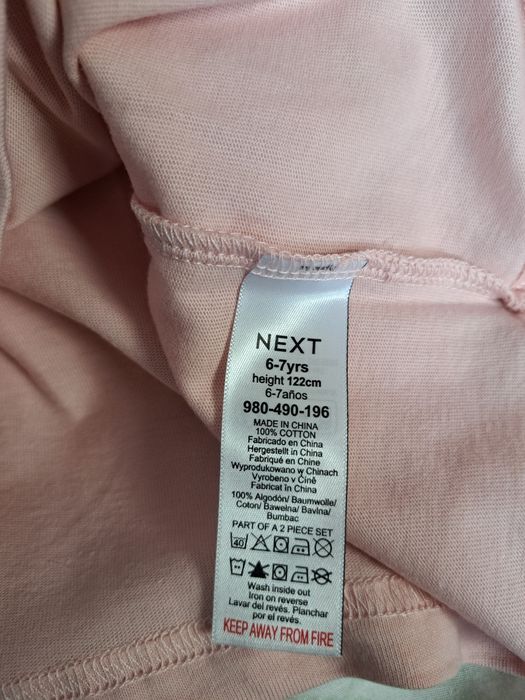 Nowa Next piżama świąteczna 122 -128 z Mikołajem