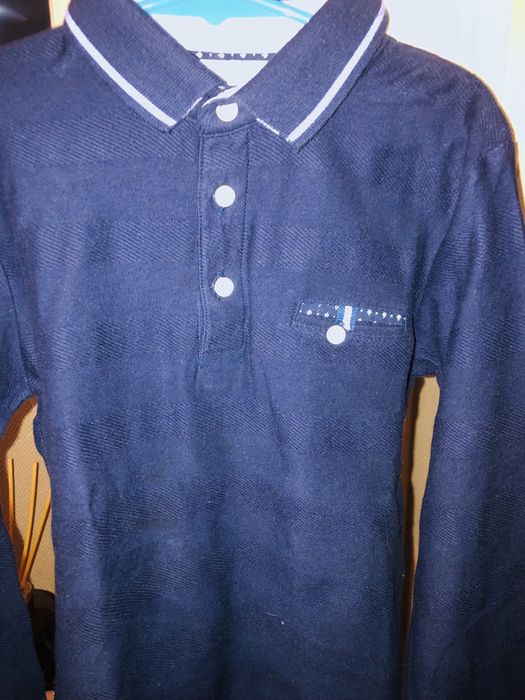 Long-sleeve polo shirt for boys, size 8, Mayoral