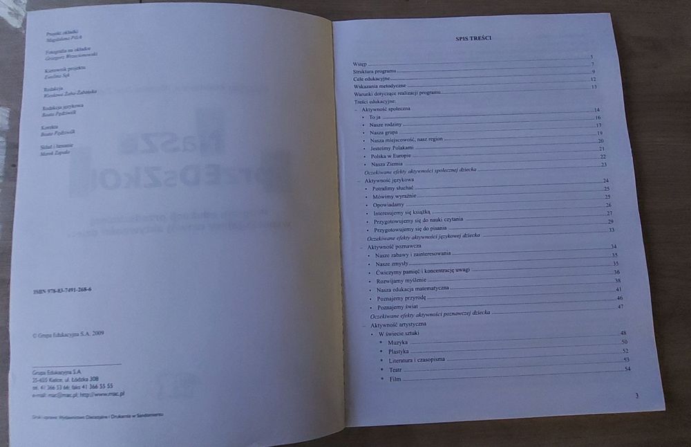 Nasze przedszkole program edukacji przedszkolnej z diagnozą MAC