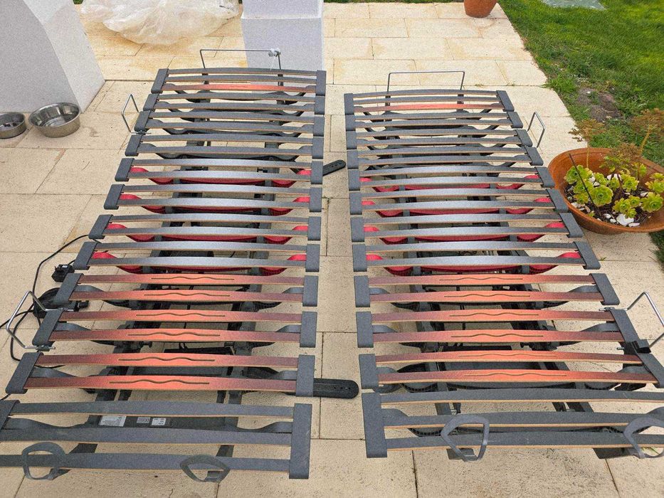 Cama articulada solteiro elétrica + colchão como novo + outra de oferta
