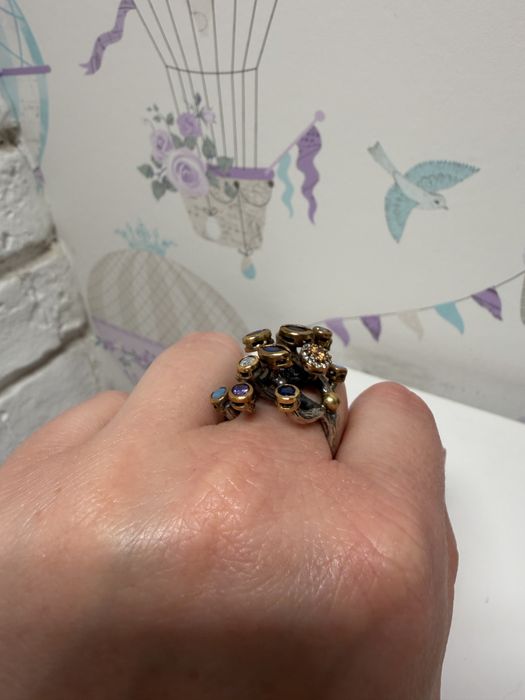 Срібна каблучка кольцо серебрянное