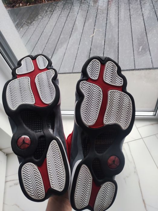 Air Jordan 13 Retro Flint White/Red /Grey 100% Oryginał 47,5 31cm