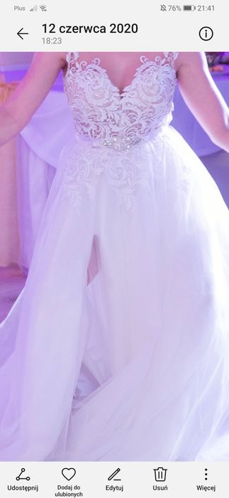 Suknia ślubna 36