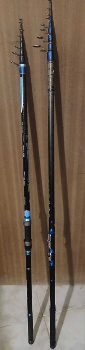 Cana de pesca Vega Potenza F8 500 e Kashima Gorila 500