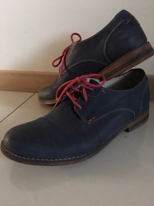 Venezia Męskie 44 Skóra Nubuk
