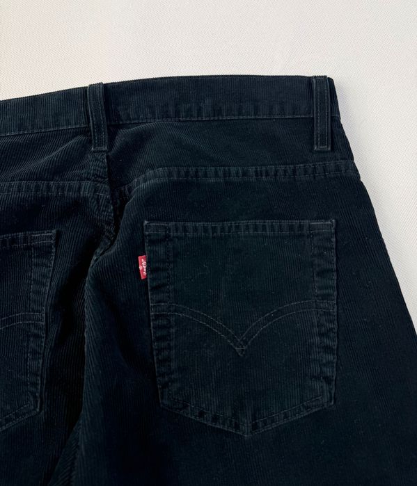 Sztruksowe Spodnie Levi’s Czarne 31x34