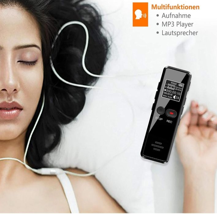 Cyfrowy dyktafon Tschisen 64gb