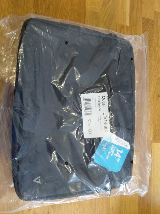 Totba na laptop 14 czarna  Vseven CLK14-BLK