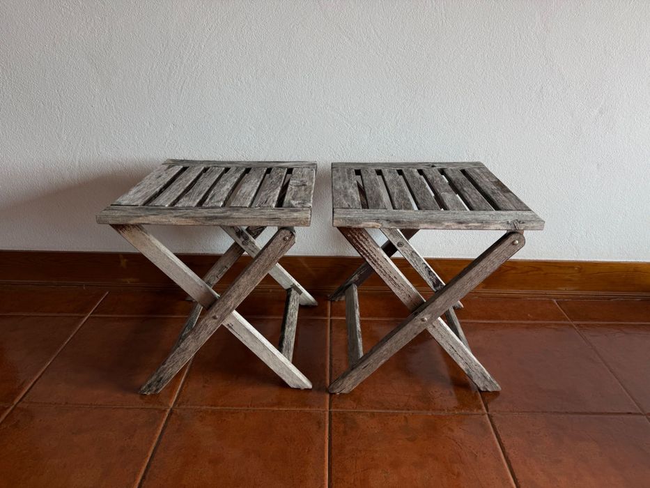 2x Banco/mesa de apoio IKEA NAMMARO
