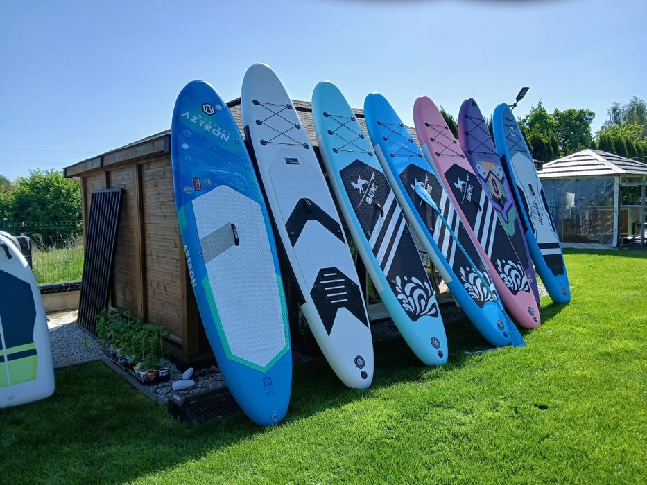 Deska SUP 230KG 355CM MEGA WYPRZEDAŻ 2026 Komplet z akcesoriami