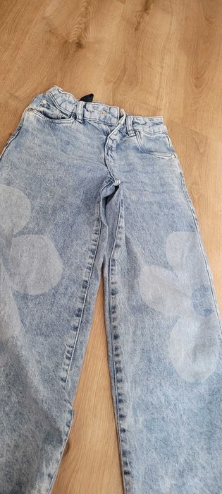 Spodnie 128cm jeans moom buggy