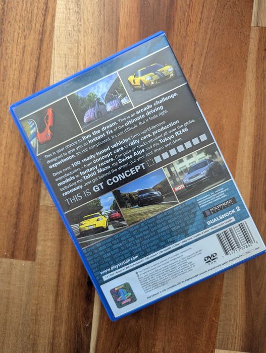 Gran Turismo Concept 2002 Tokyo-Geneva PS2 Angielska PlayStation 2