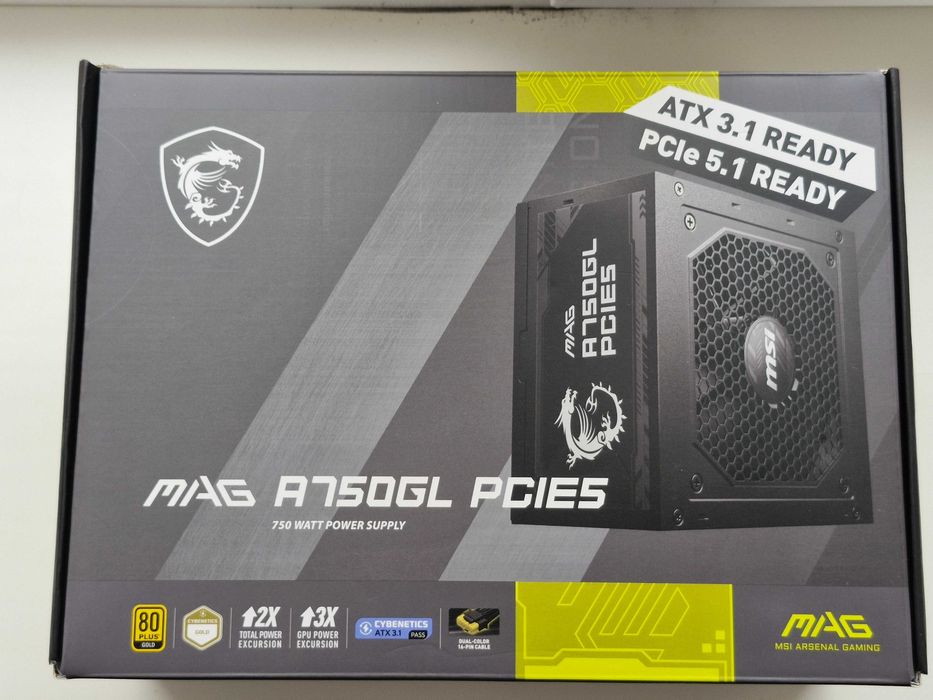 Блок живлення MSI MAG A750GL PCIE5