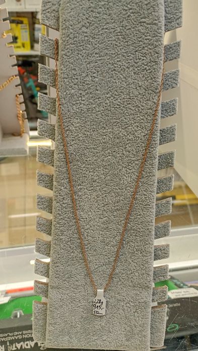 Złoty łańcuszek 2,28g p.583 55cm -Komis MADEJ Dębica