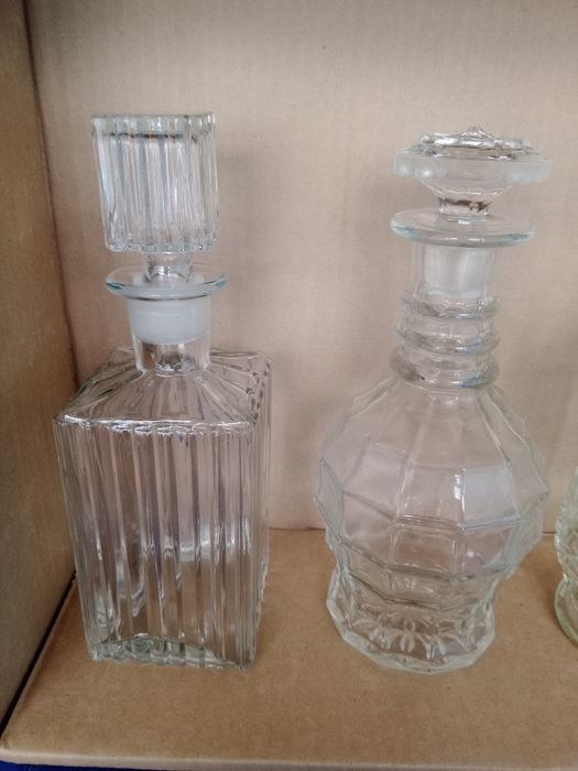 Garrafas Art Deco anos 70/80