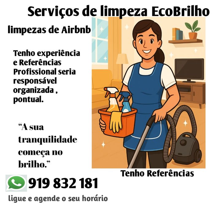 Limpeza de Airbnb