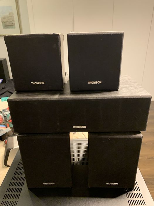 Home Cinema Thomson DPL600 CD com CD Changer de 3 discos integrado