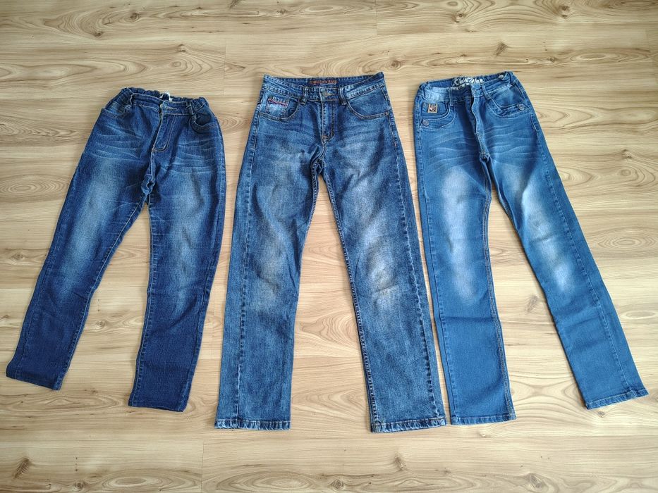 Trzy spodnie dla chłopaka