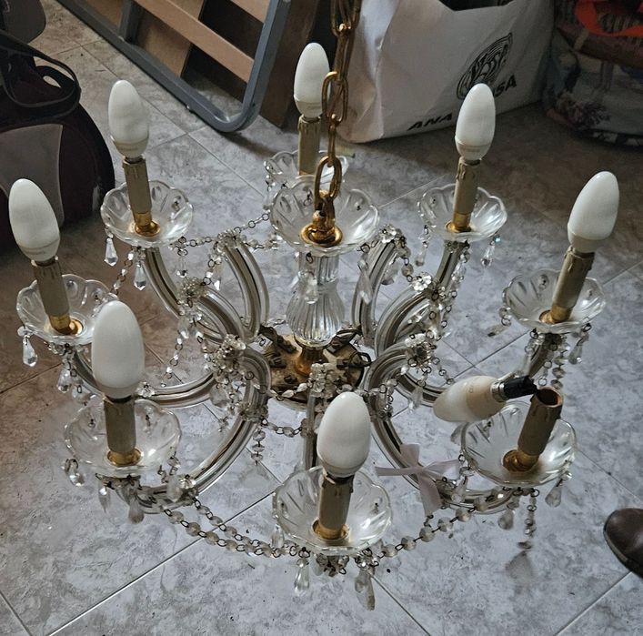 Candeeiro Cristal