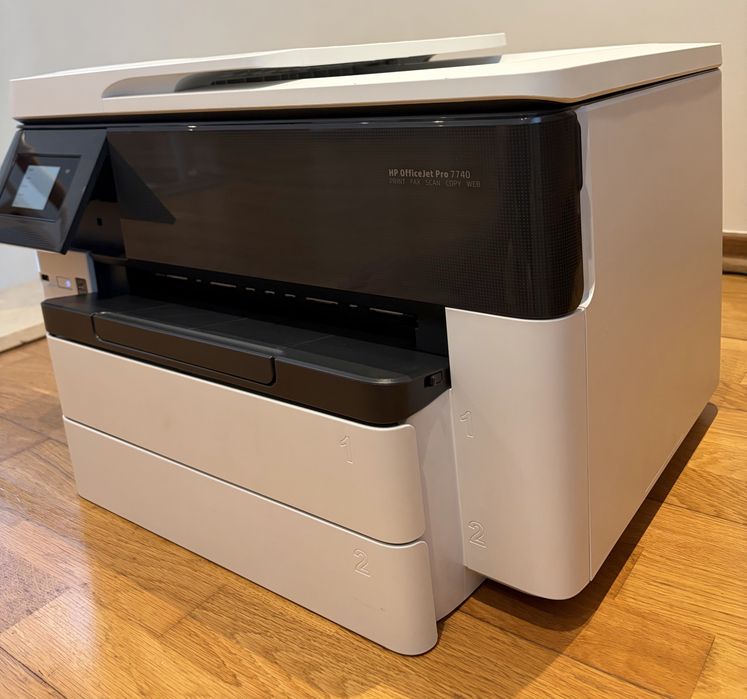 HP OfficeJet Pro 7740 (Imprime e Digitaliza A3) - Como Nova