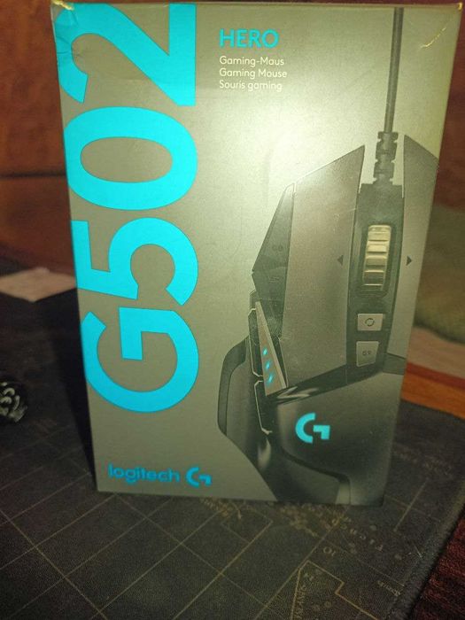 Миша Logitech G502 Gaming Mouse HERO Black
