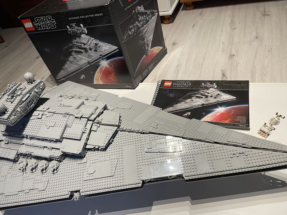 Lego Star Wars gwiezdny niszczyciel złożony*