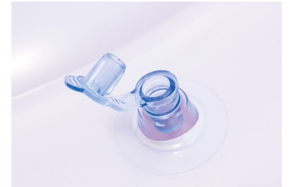 Ponton dmuchany róża