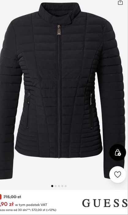 Nowa kurtka GUESS roz XL damska ciepła