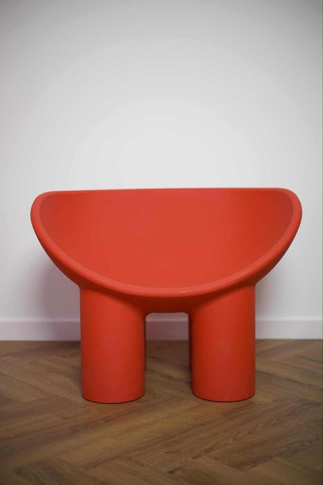 Fotel Roly Poly czerwony