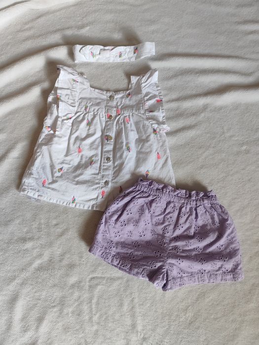 Костюмчик для дівчинки літній